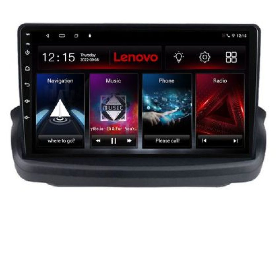 Navigatie Hyundai Genesis 4+64 GB Quad Core Android Waze USB Navigatie Internet Youtube Radio Lenovo - imagine 7