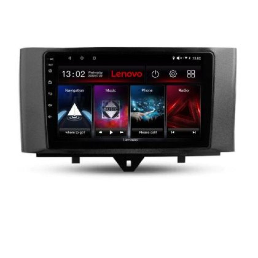 Navigatie Smart For Two 2010-2015 Lenovo Kit-Smart10 4+64 GB Android Waze USB Navigatie Internet Youtube Radio - imagine 7