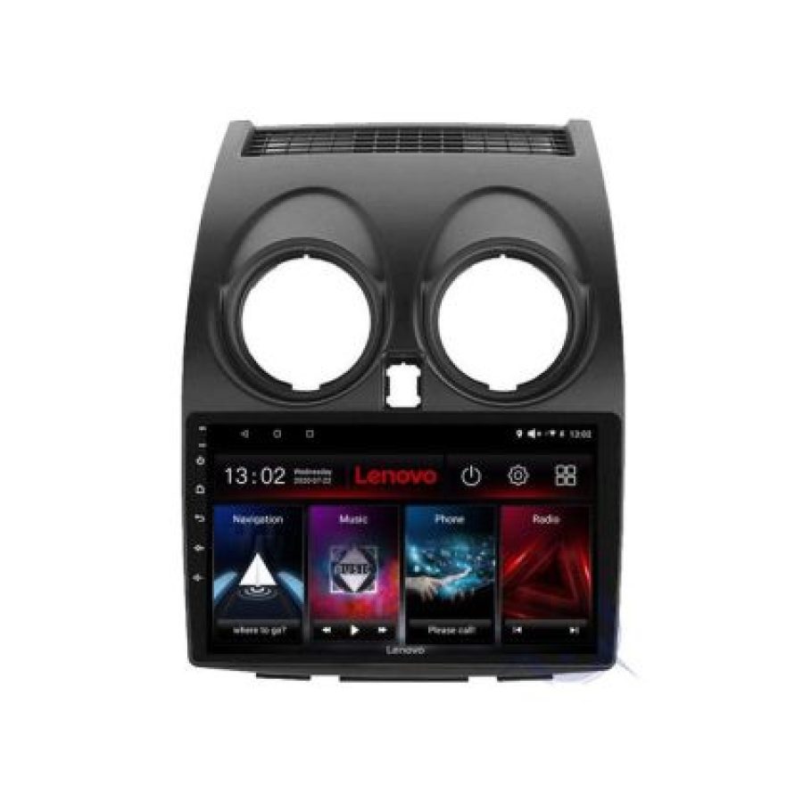 Navigatie Nissan Qashqai Lenovo Kit-499 4+64 GB Android Waze USB Navigatie Internet Youtube Radio - imagine 8