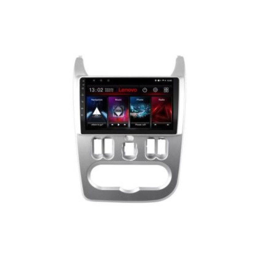 Navigatie Dacia Duster 2010-2012 Lenovo Kit-099 8 core QLED 2K 12+256 360 Android Waze USB Navigatie Internet Youtube Radio - imagine 8