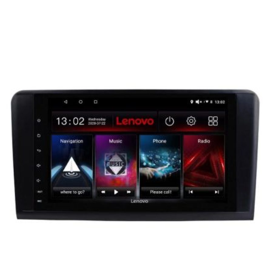 Navigatie Mercedes ML GL Lenovo Kit-213 8 core QLED 2K 12+256 360 Android Waze USB Navigatie Internet Youtube Radio - imagine 8
