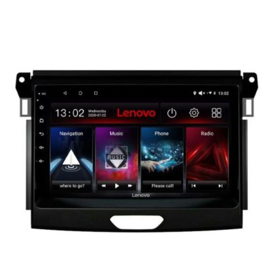 Navigatie Ford Ranger Lenovo Kit-574 8 core QLED 2K 12+256 360 Android Waze USB Navigatie Internet Youtube Radio - imagine 8