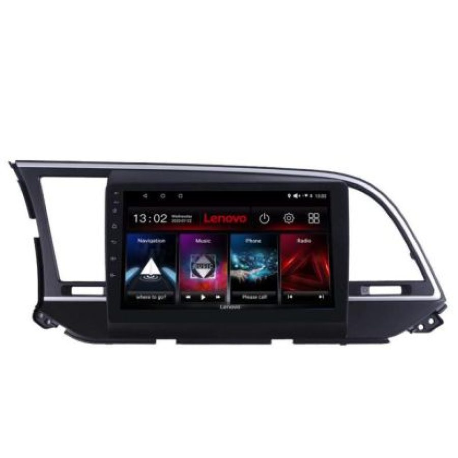 Navigatie Hyundai Elantra 2015-2018 Lenovo Kit-581 8 core QLED 2K 12+256 360 Android Waze USB Navigatie Internet Youtube Radio - imagine 8