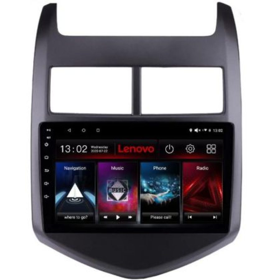 Navigatie Chevrolet Aveo 2010-2013 Lenovo Kit-AVEO10 8 core QLED 2K 12+256 360 Android Waze USB Navigatie Internet Youtube Radio - imagine 8