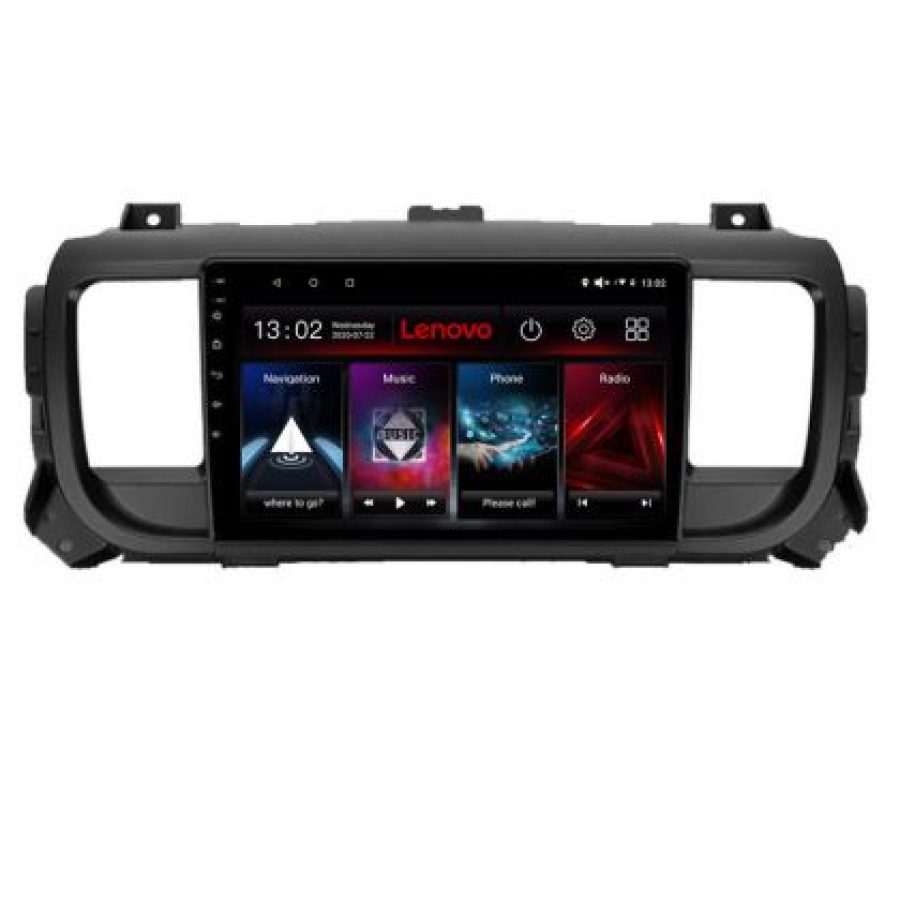 Navigatie Citroen Jumpy Toyota Proace Peugeot Traveller Lenovo Kit-jumpy16 8 core 6+128 GB Android Waze USB Navigatie Internet Youtube v3 - imagine 5
