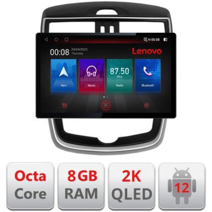 Navigatie Nissan Pulsar 2014-2018, Ecran 2K QLED 13",Octacore,8Gb RAM,128Gb Hdd,4G,360,DSP,Carplay,Bluetooth - imagine 6