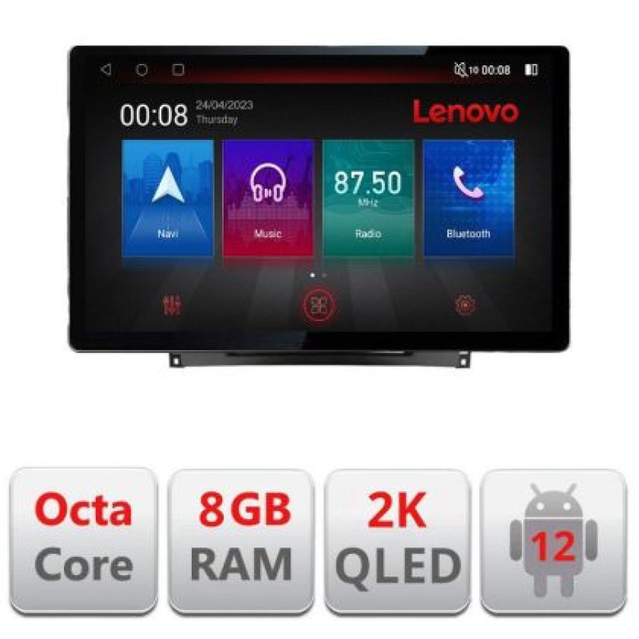 Navigatie Opel Astra J Quad Core N-072 ecran 13" 2K 8+128 Android Waze USB Navigatie 4G 360 Toslink Youtube Rad - imagine 6