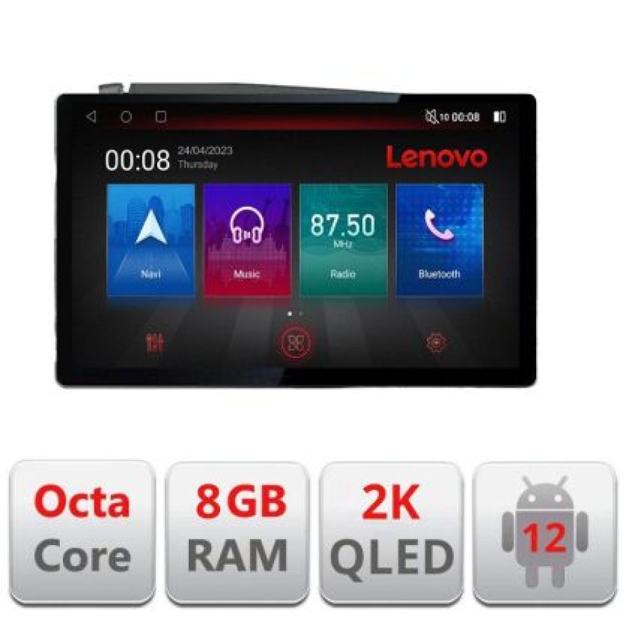 Navigatie Honda Civic 2012-2015 N-132 ecran 13" 2K 8+128 Android Waze USB Navigatie 4G 360 Toslink Youtube Radi - imagine 6
