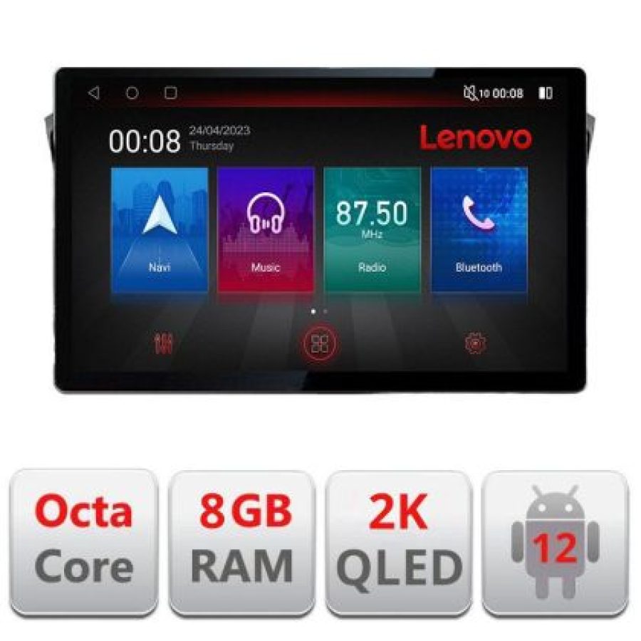 Navigatie VW Passat 2015- N-518 ecran 13" 2K 8+128 Android Waze USB Navigatie 4G 360 Toslink Youtube Radio KIT- - imagine 6