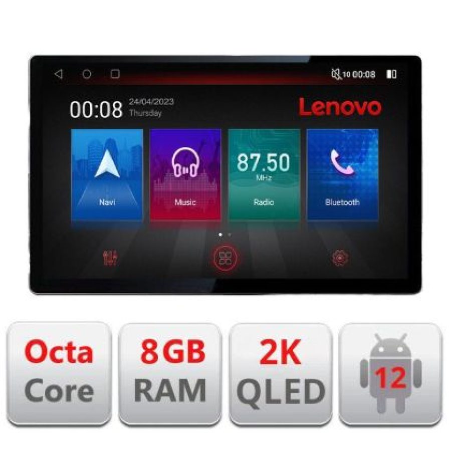 Navigatie Skoda Fabia 2015- N-541 ecran 13" 2K 8+128 Android Waze USB Navigatie 4G 360 Toslink Youtube Radio KI - imagine 6