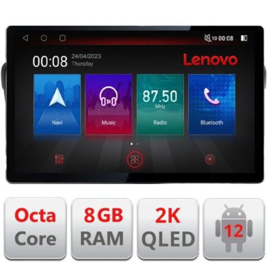 Navigatie Peugeot 508 N-5637 ecran 13" 2K 8+128 Android Waze USB Navigatie 4G 360 Toslink Youtube Radio KIT-563 - imagine 6
