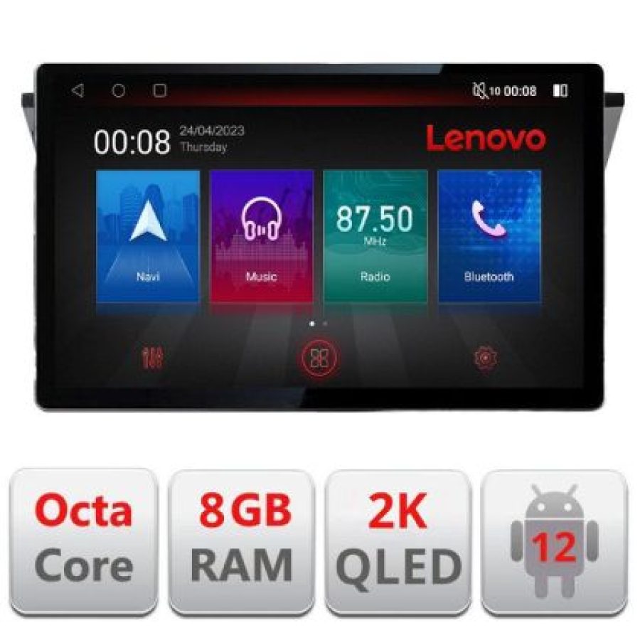 Navigatie VW Tiguan 2016- N-5883 ecran 13" 2K 8+128 Android Waze USB Navigatie 4G 360 Toslink Youtube Radio KIT - imagine 6