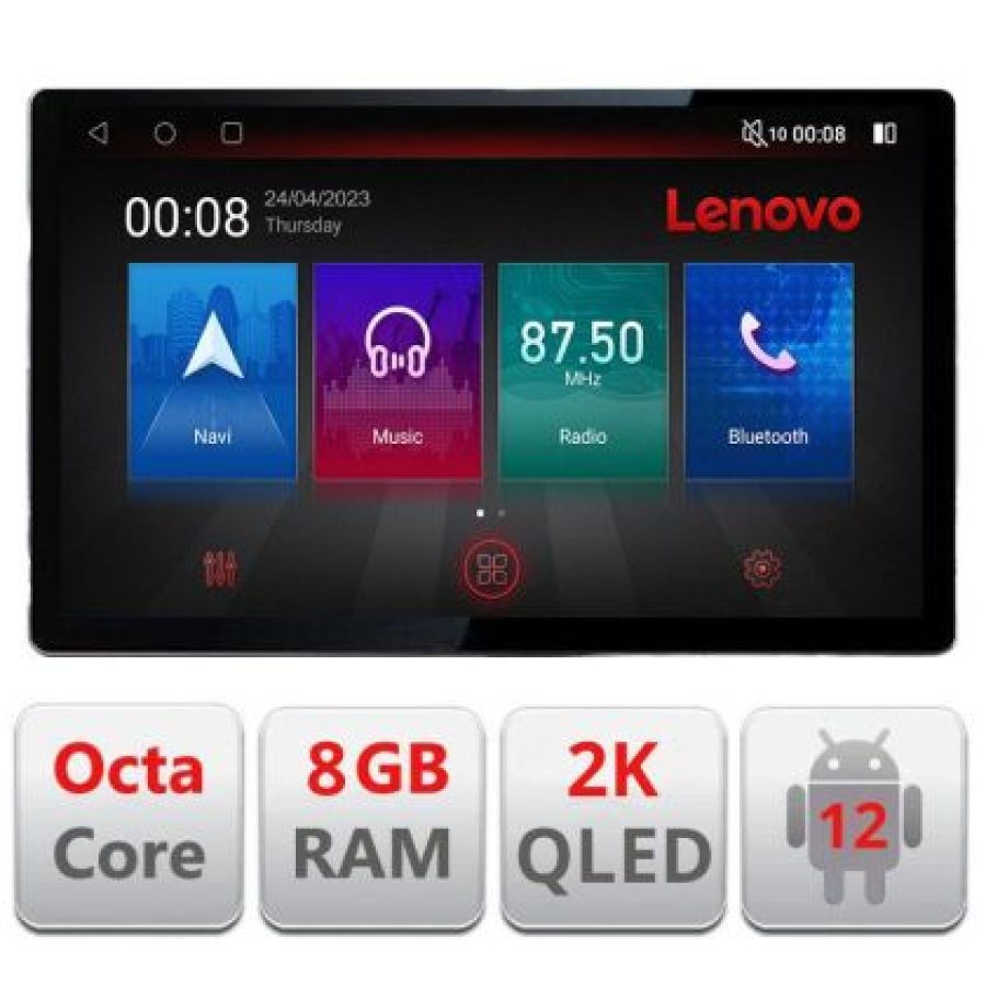 Navigatie VW Polo 2014- N-655 ecran 13" 2K 8+128 Android Waze USB Navigatie 4G 360 Toslink Youtube Radio KIT-65 - imagine 6
