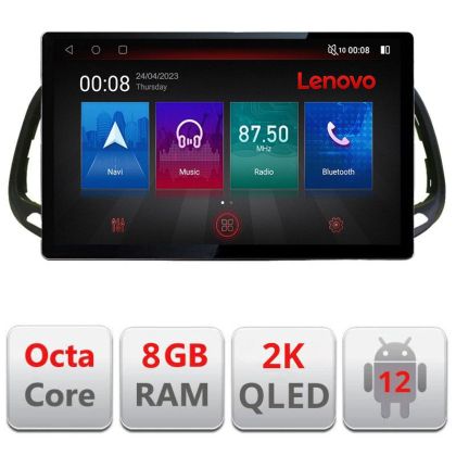 Navigatie Fiat Doblo 2015-2018 N-DOBLO15 ecran 13" 2K 8+128 Android Waze USB Navigatie 4G 360 Toslink Youtube R - imagine 6