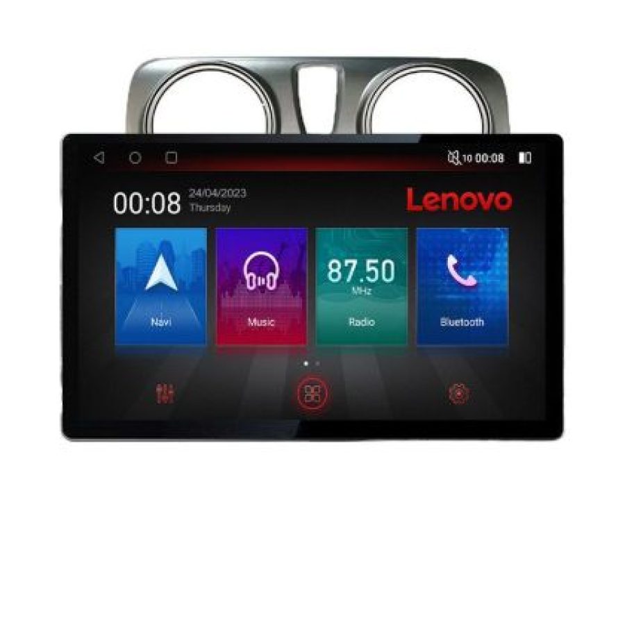 Navigatie Dacia Dokker ecran 13" 2K 8+128 Android Waze USB Navigatie 4G 360 Toslink Youtube Radio kit- - imagine 5