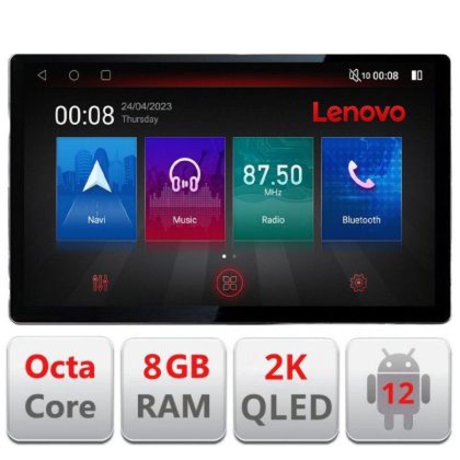 Navigatie Toyota RAV4 2018 ecran 13" 2K 8+128 Android Waze USB Navigatie 4G 360 Toslink Youtube Radio KIT-RAV4+ - imagine 6