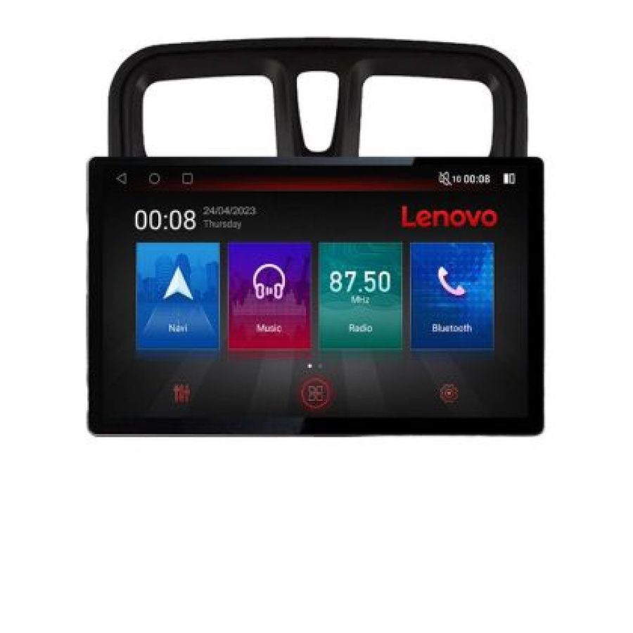 Navigatie Dacia Sandero 2012-2020 var B ecran 13" 2K 8+128 Android Waze USB Navigatie 4G 360 Toslink Youtube Ra - imagine 5