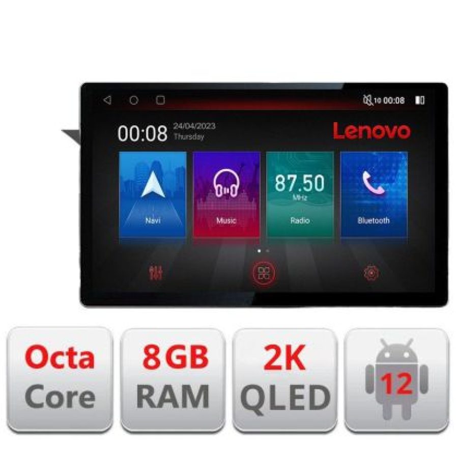 Navigatie Mercedes C W204 NTG4.5 2012-2015 ecran 13" 2K 8+128 Android Waze USB Navigatie 4G 360 Toslink Youtube - imagine 6