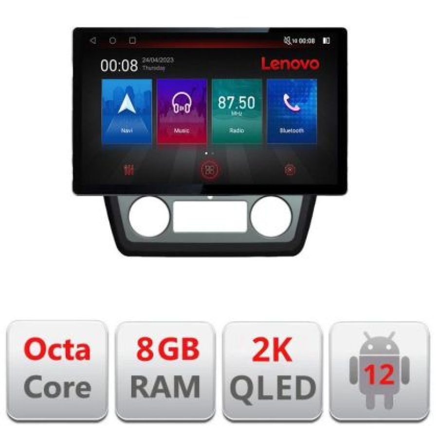 Navigatie Skoda Yeti 2009-2014 N-YETI ecran 13" 2K 8+128 Android Waze USB Navigatie 4G 360 Toslink Youtube Radi - imagine 6