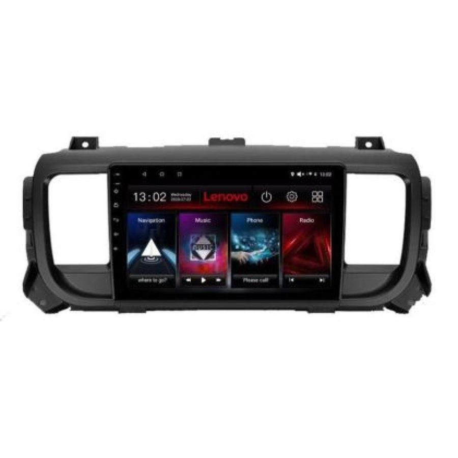 Navigatie Citroen Jumpy Toyota Proace Peugeot Traveller Lenovo Kit-jumpy16 4+64 GB Android Waze USB Navigatie Internet Youtube v3 - imagine 6