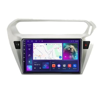 Navigatie Peugeot 301 Citroen C-Elisee B-301 Android Ecran QLED octa core 4+64 carplay android auto KIT-301+EDT-E309V3 v1 - imagine 4