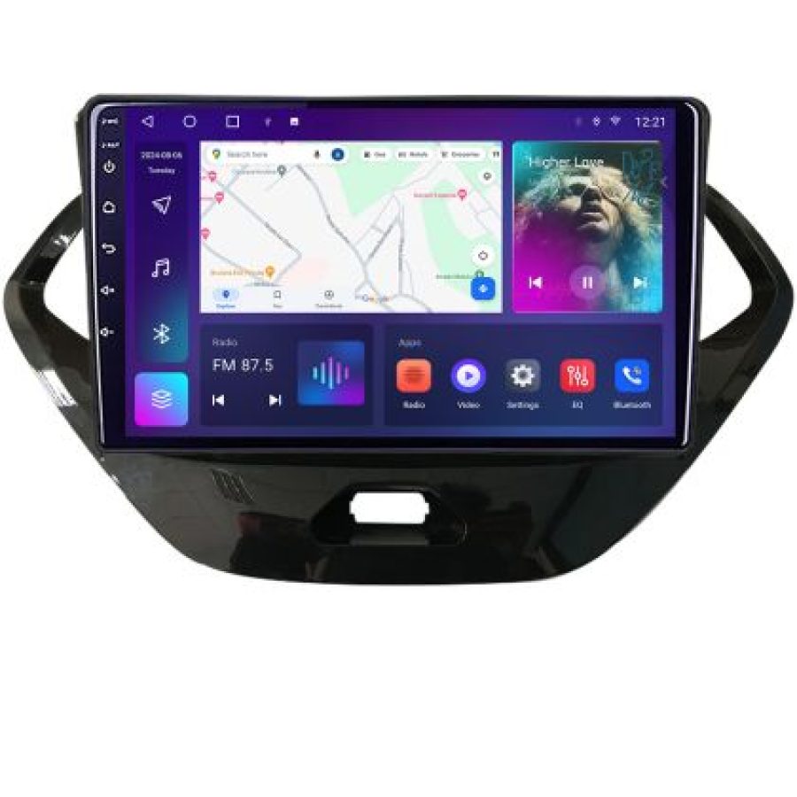 Navigatie Ford KA 2015-2020 Android radio gps internet quad core 4+64 carplay android auto KIT-ka+EDT-E309v3 - imagine 4