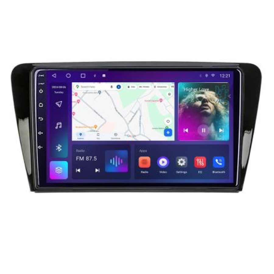 Navigatie Skoda Rapid Seat Toledo 2013+ Android Ecran QLED octa core 4+64 carplay android auto KIT-rapid+EDT-E309V3 - imagine 4