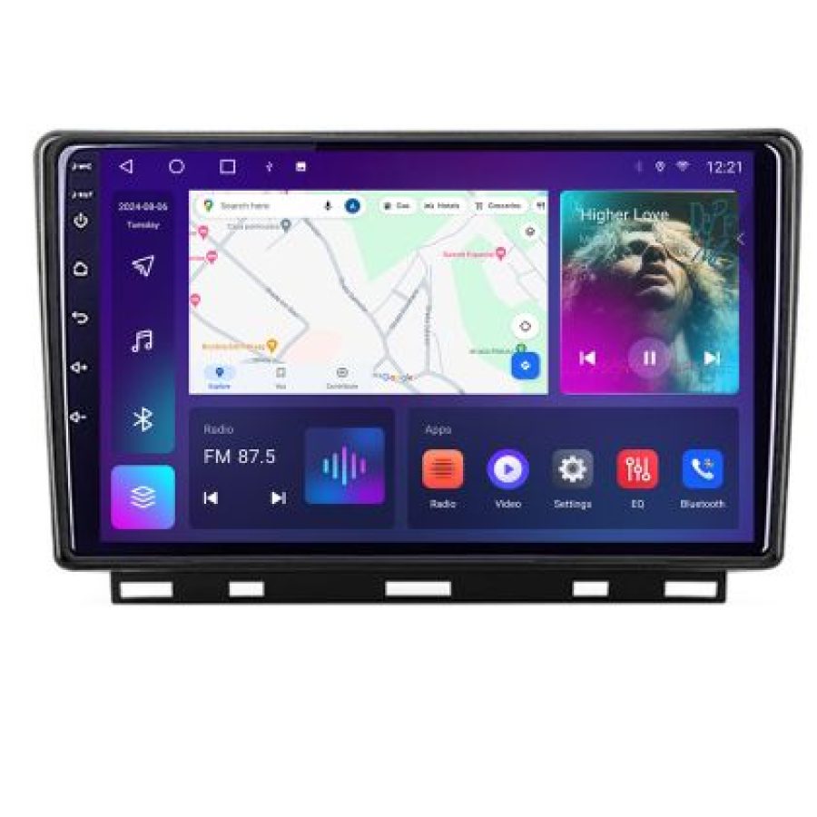 Navigatie Renault Clio 5 B-Clio5  Android Ecran QLED octa core 4+64 carplay android auto KIT-clio5+EDT-E309V3 - imagine 4