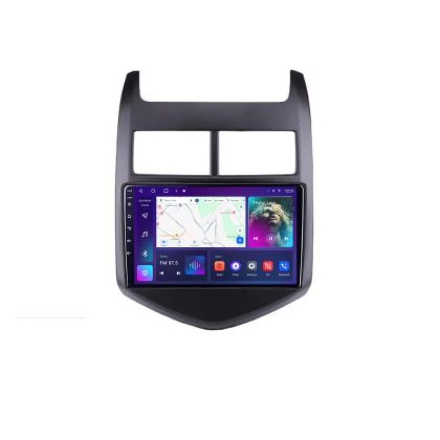 Navigatie Chevrolet Aveo 2010-2013 B-AVEO10 Android Ecran QLED octa core 4+64 carplay android auto KIT-aveo10+EDT-E309V3 - imagine 4