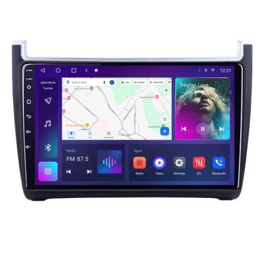 Navigatie VW Polo 2014- B-655 Android Ecran QLED octa core 4+64 carplay android auto KIT-655+EDT-E309V3 - imagine 4
