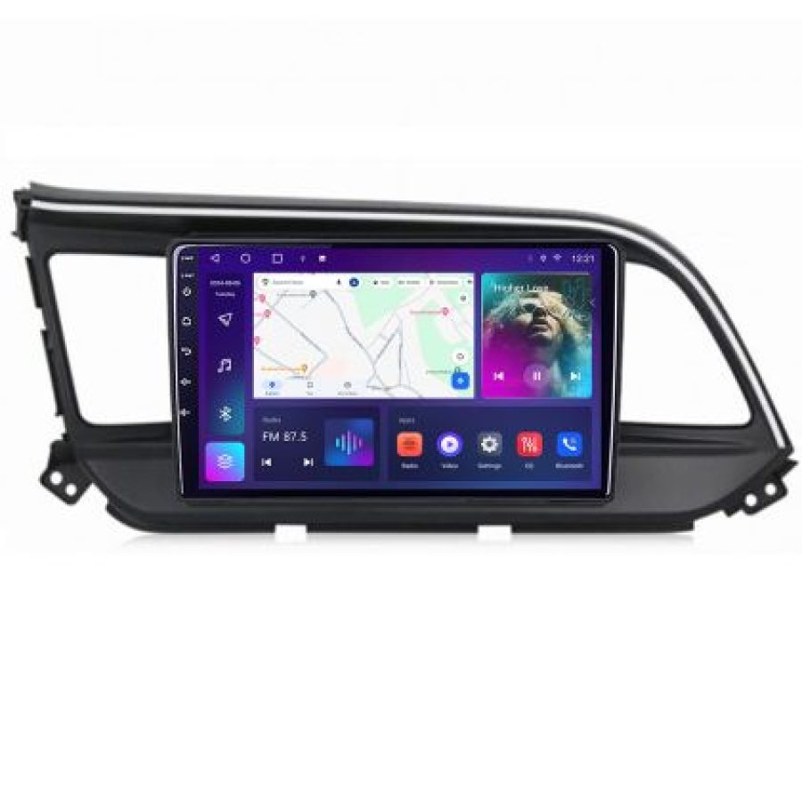 Navigatie HHyundai Elantra 2018- B-1581 Android Ecran QLED octa core 4+64 carplay android auto KIT-1581+EDT-E309V3 - imagine 4