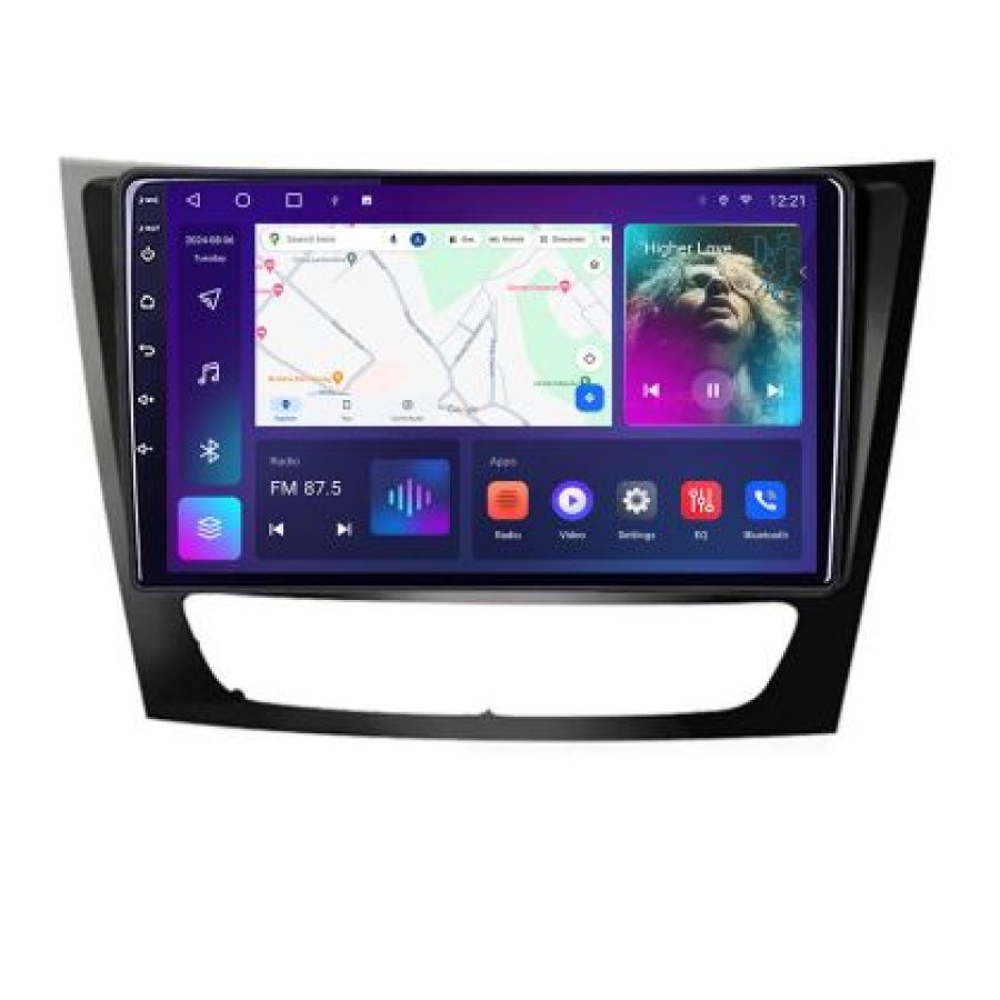 Navigatie Mercedes W211 W219 B-090 Android Ecran QLED octa core 4+64 carplay android auto KIT-090+EDT-E309V3 - imagine 4