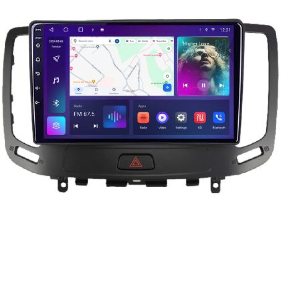 Navigatie Infiniti G35 G37 2006-2013 Android ecran Qled 2K Octa core 4+32 KIT-G25+EDT-E409-2K - imagine 6