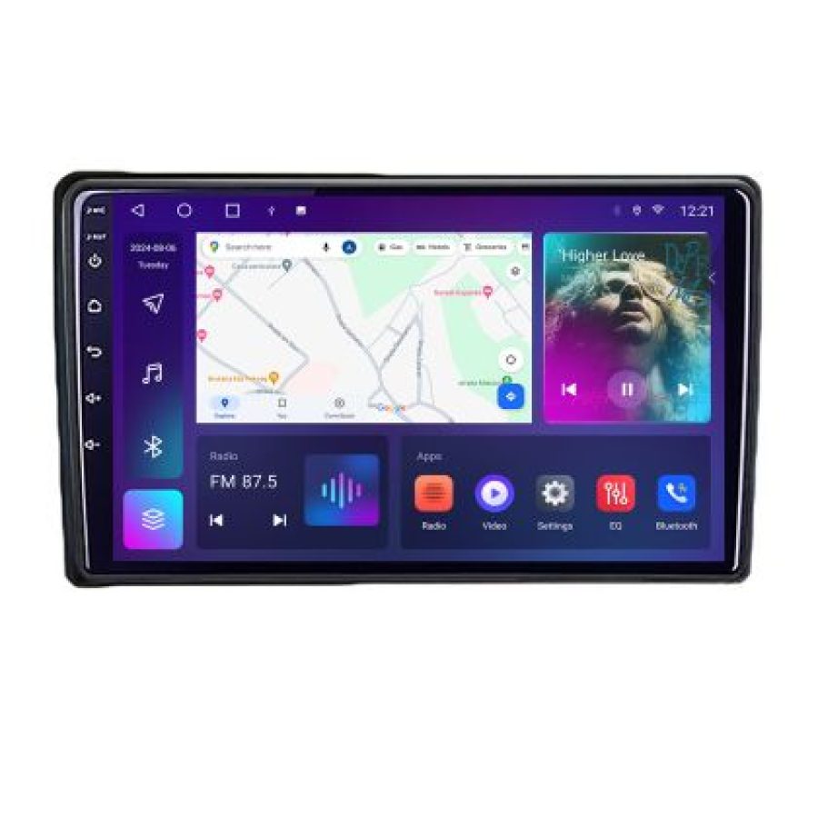 Navigatie Ford Transit Focus Kuga C-transit Android Octa Core Ecran 2K QLED GPS 4G 4+32GB 360 kit-transit+EDT-E409-2K - imagine 6