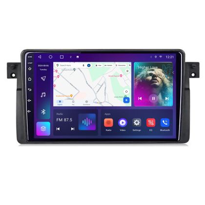 Navigatie BMW Seria 3 E46 C-052 Android Octa Core Ecran 2K QLED GPS 4G 4+32GB 360 KIT-052+EDT-E409-2K - imagine 6