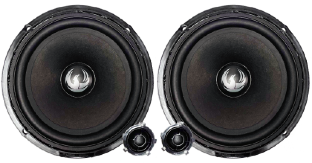 Kit de difuzoare pe 2 căi VW 6” (160 mm) cu filtre si cabluri plug & play 60W RMS/120W MAX 4Ohm Phoenix Gold ZDSW6CS - imagine 10