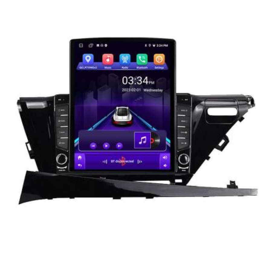 NavigatieToyota Camry 2017-2021 KIT-camry-2018 ecran tip TESLA 9.7" cu Android Radio Bluetooth Internet GPS WIFI 2+32 DSP Quad - imagine 6