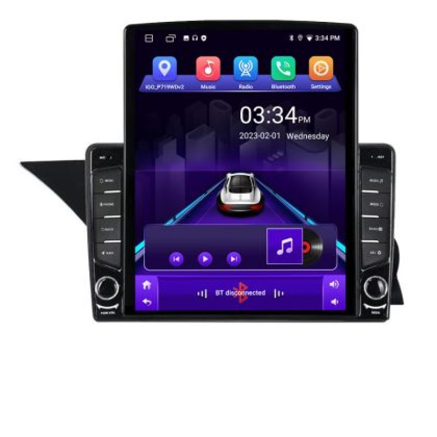 Navigatie Mercedes GLK NTG4 2008-2012 KIT-glKIT-ntg4 ecran tip TESLA 9.7" cu Android Radio Bluetooth Internet GPS WIFI 2+32 DSP Quad - imagine 6