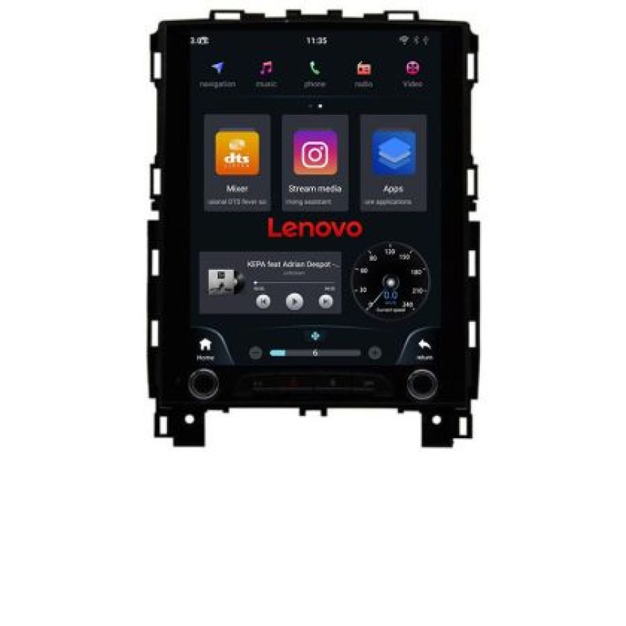 Navigatie Renault Megane 4 2016-2024 cu tip tesla radio cd tip tesla radio gps internet Qualcomm 8X 8+128 360 4G carplay android auto kit-tesla-447-low - imagine 2