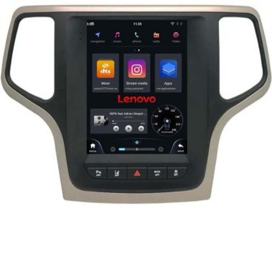 Navigatie Jeep Grand Cherokee 2014-2019, Qled 9.7", ,Qualcomm 8X 8+128 360 4G - imagine 2