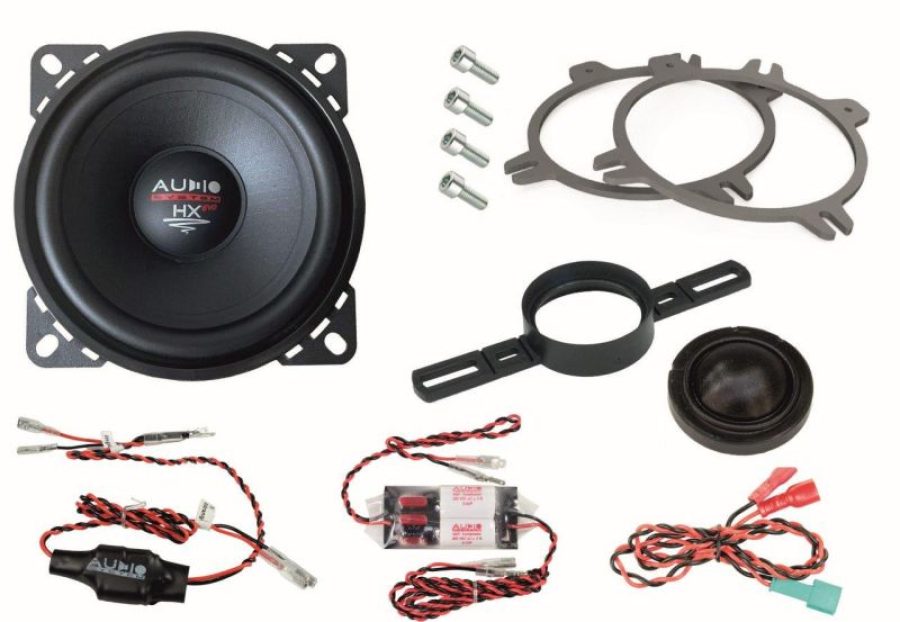 Sistem XFIT BWW 100 mm în 2 căi pentru față și spate pentru toate modelele BMW E, F și D cu crossover plug&apos;n&apos;play 135/90W (max/ - imagine 3