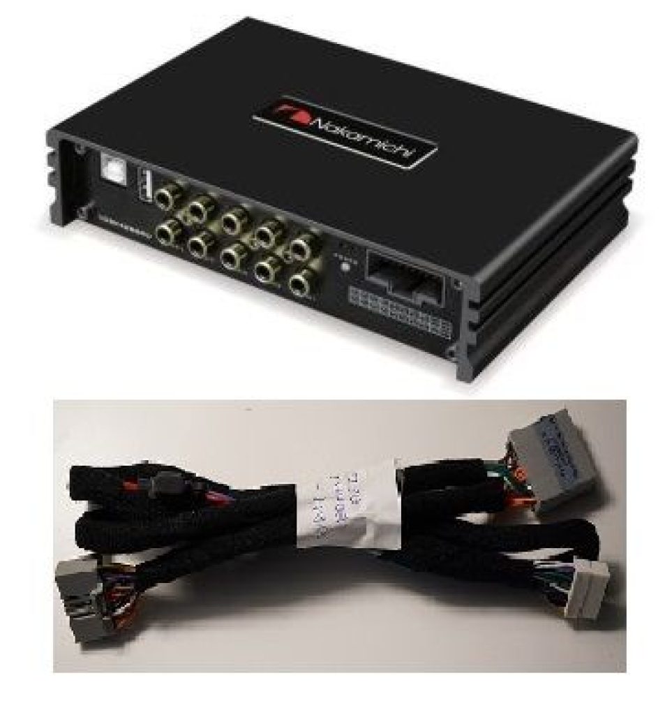 Pachet amplificator dedicat Honda 2004-2011 NAM-9 DSP Nakamichi NDSK4285 - imagine 4