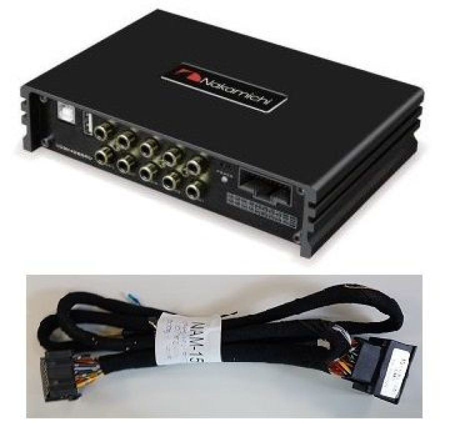 Pachet amplificator dedicat Chevrolet Opel Buick NAM-15 DSP Nakamichi NDSK4285 - imagine 3