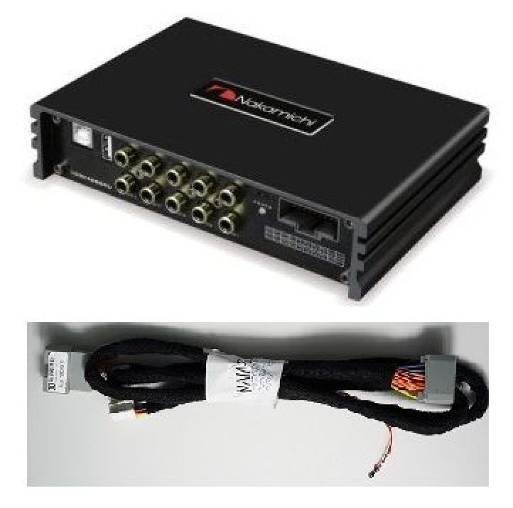 Pachet amplificator dedicat Jeep Dodge Chrysler NAM-30 DSP Nakamichi NDSK4285 - imagine 3