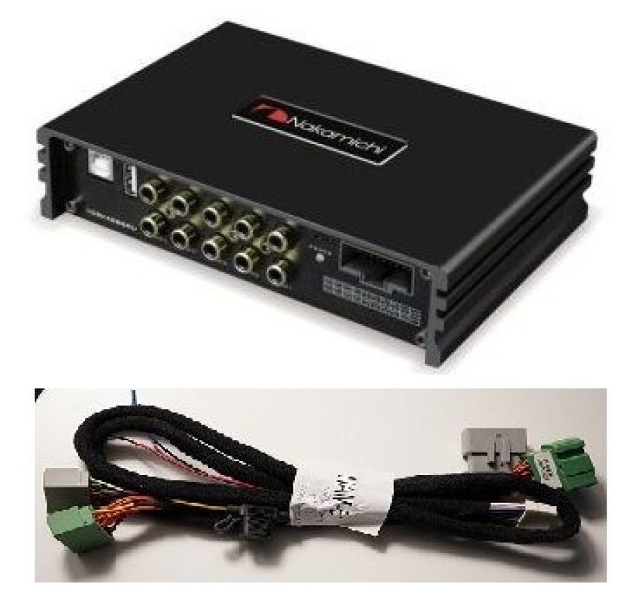 Pachet amplificator dedicat Volvo NAM51 DSP Nakamichi NDSK4285 - imagine 3