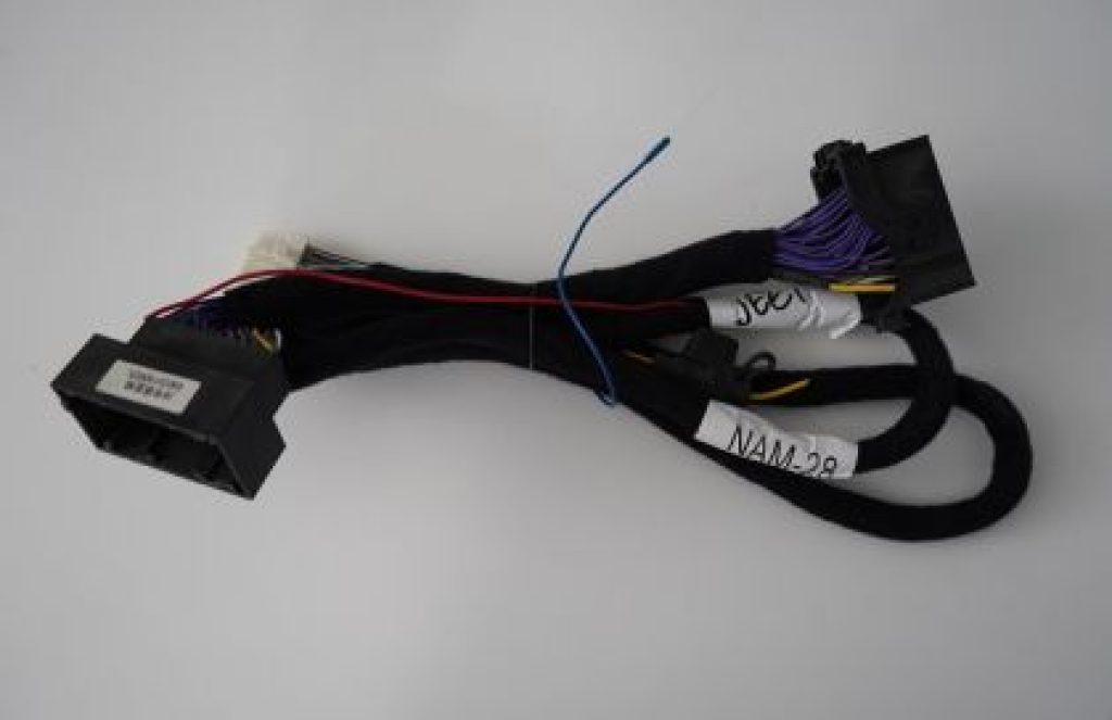Cablaj plug & play NAM-28 DSP Nakamichi NDSK4285 Jeep Fiat - imagine 4