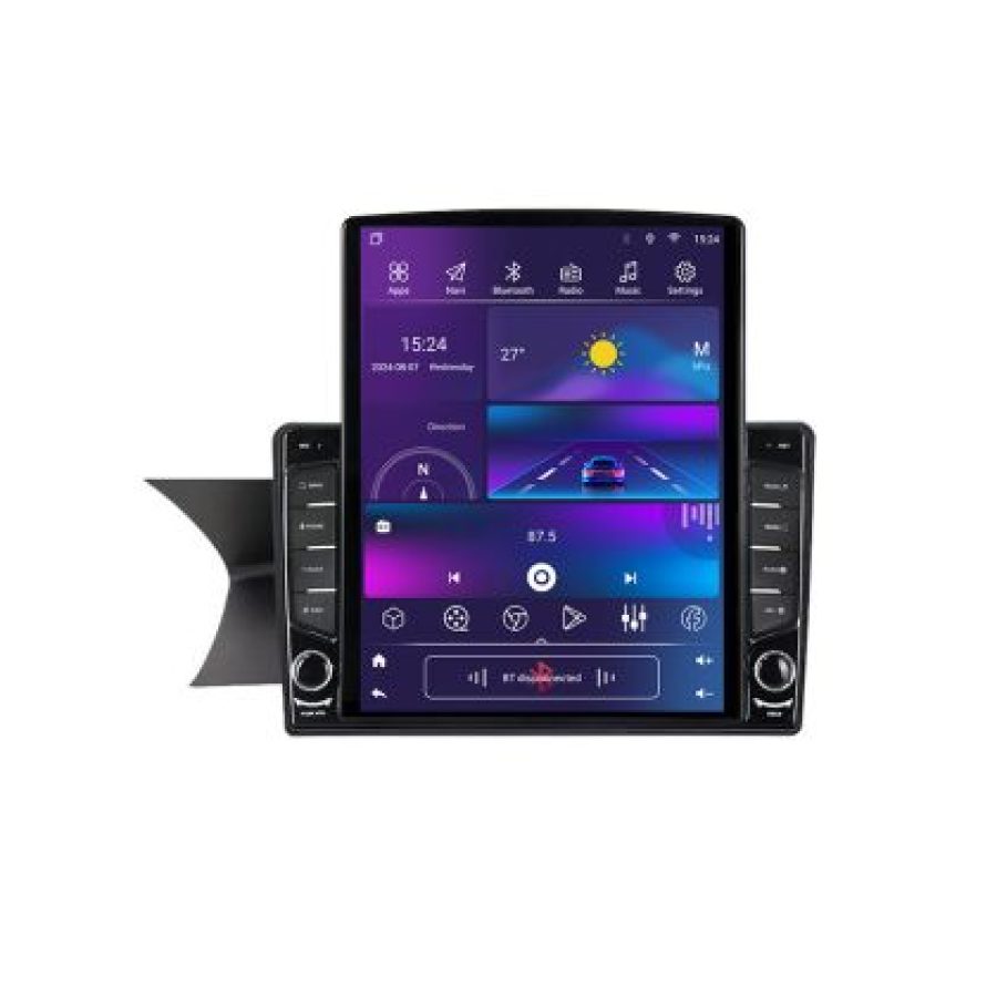 Navigatie Mercedes C W204 NTG4.5 KIT-w204-N45 ecran tip TESLA 9.7" cu Android Radio Bluetooth Internet GPS WIFI 2+32 DSP Quad - imagine 8