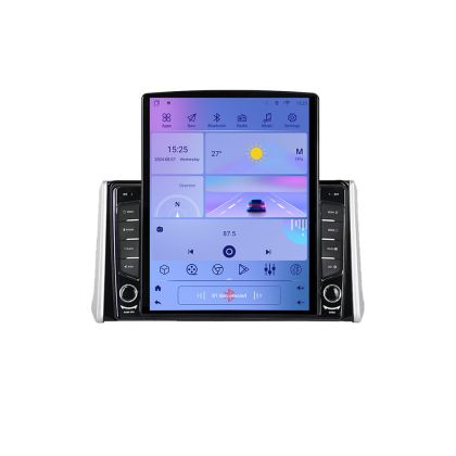 Navigatie Toyota Rav4 2018- K-RAV4 ecran tip TESLA 9.7" cu Android Radio Bluetooth Internet GPS WIFI 2+32 DSP Quad Cor v1 - imagine 7