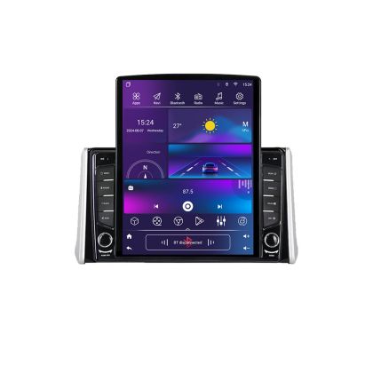 Navigatie Toyota Rav4 2018- K-RAV4 ecran tip TESLA 9.7" cu Android Radio Bluetooth Internet GPS WIFI 2+32 DSP Quad Cor v1 - imagine 8