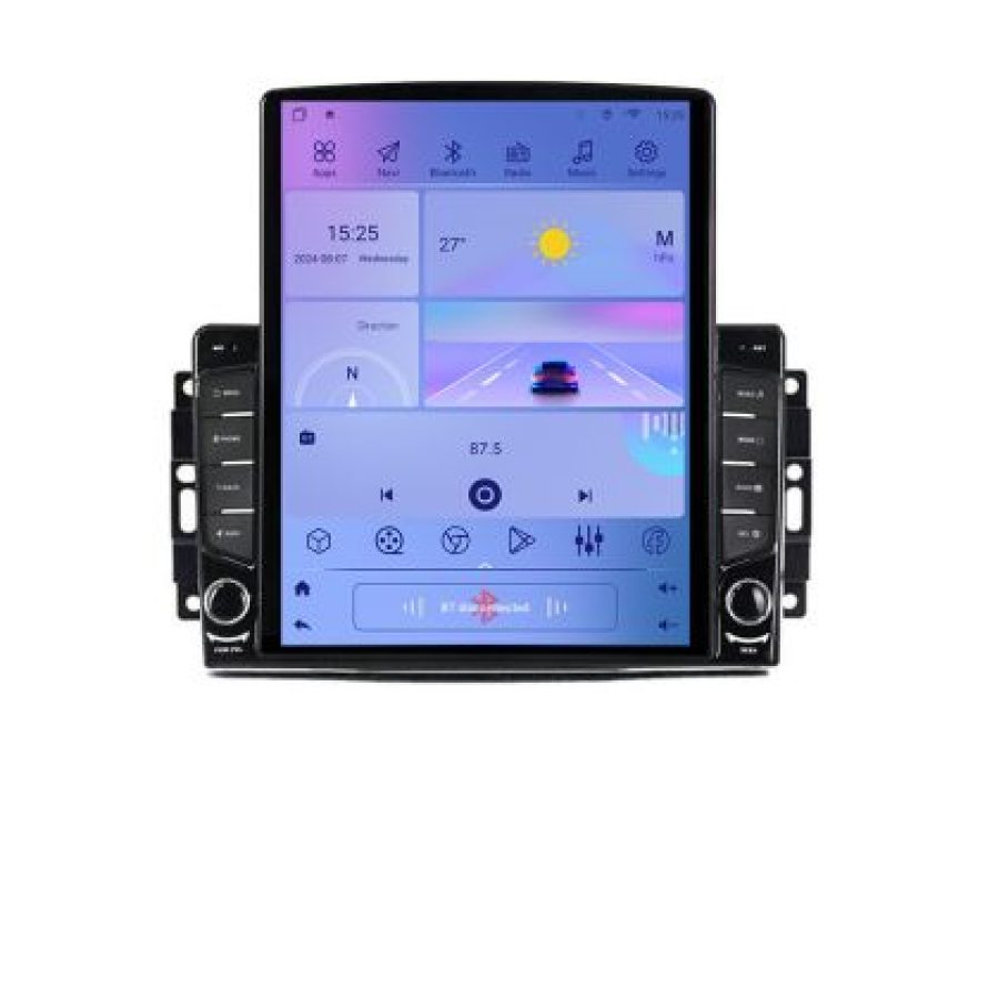 Navigatie CHRYSLER Jeep Manual K-202 ecran tip TESLA 9.7" cu Android Radio Bluetooth Internet GPS WIFI 2+32 DSP Quad C v2 - imagine 7